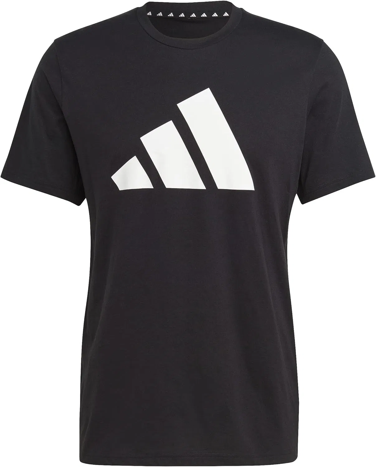 Футболка для тренировок adidas, черный/белый — фото 4