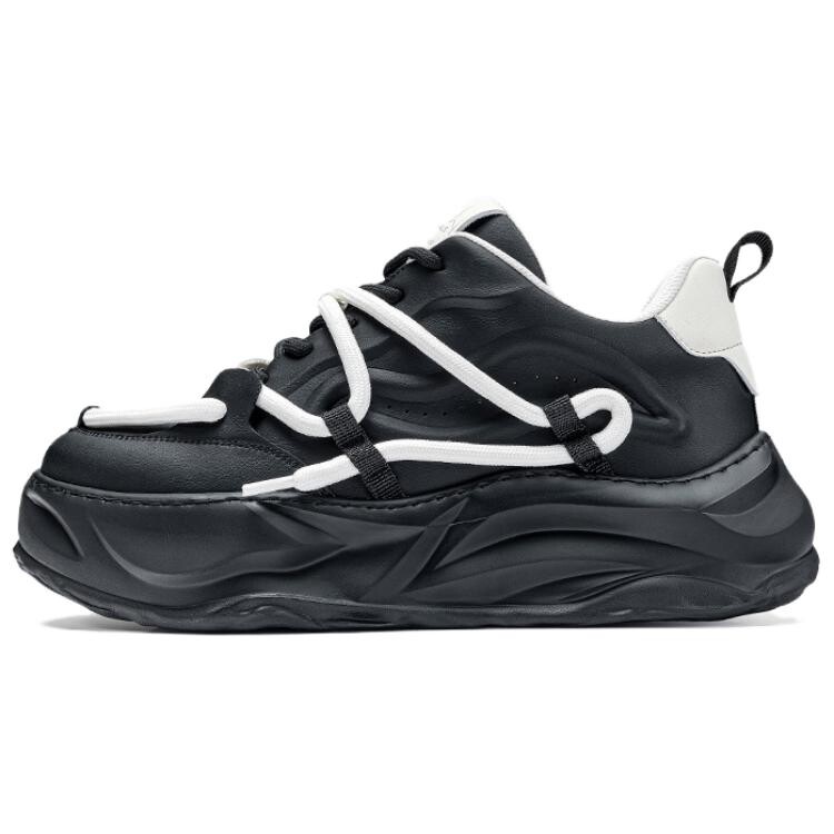 

Кроссовки мужские Lifestyle Shoes Men Low-Top Fairwhale, черный/белый