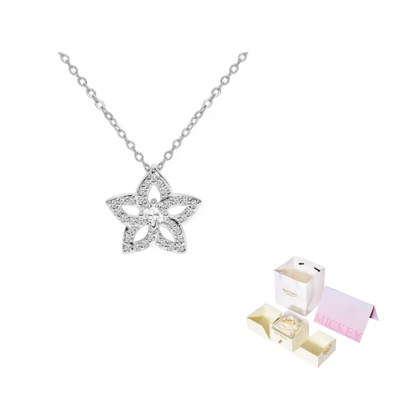 

Disney Ожерелье Princess 925 из стерлингового серебра для женщин