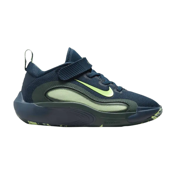 

Кроссовки Nike IsoFly GS Armory Navy Barely Volt, синий