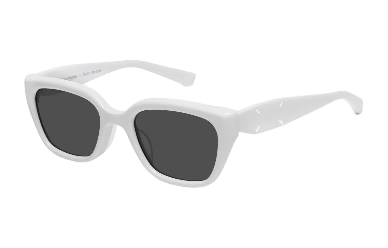 

GENTLE MONSTER Солнцезащитные очки Maison Margiela Plate Frame Rectangular Unisex White