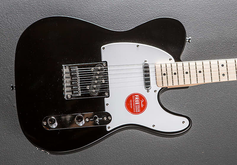 

Электрогитара Squier Sonic Telecaster - Black w/Maple
