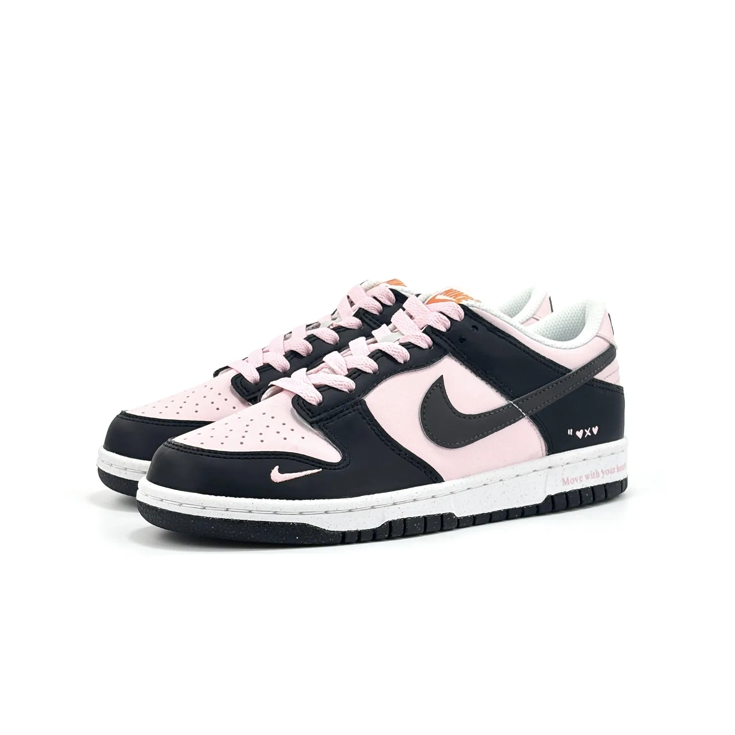 Детские кроссовки для скейтбординга Nike Dunk Low Spade Pink — фото 4
