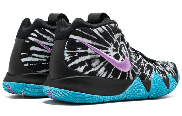 Кроссовки kyrie 4 Nike, черный — фото 4