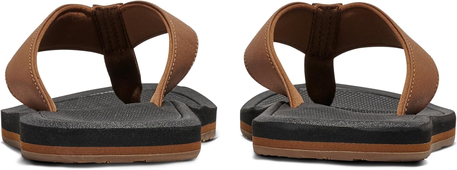 Черные синтетические мужские сандалии Nexpa от Vans, Dachshund/Black/Rasta — фото 3