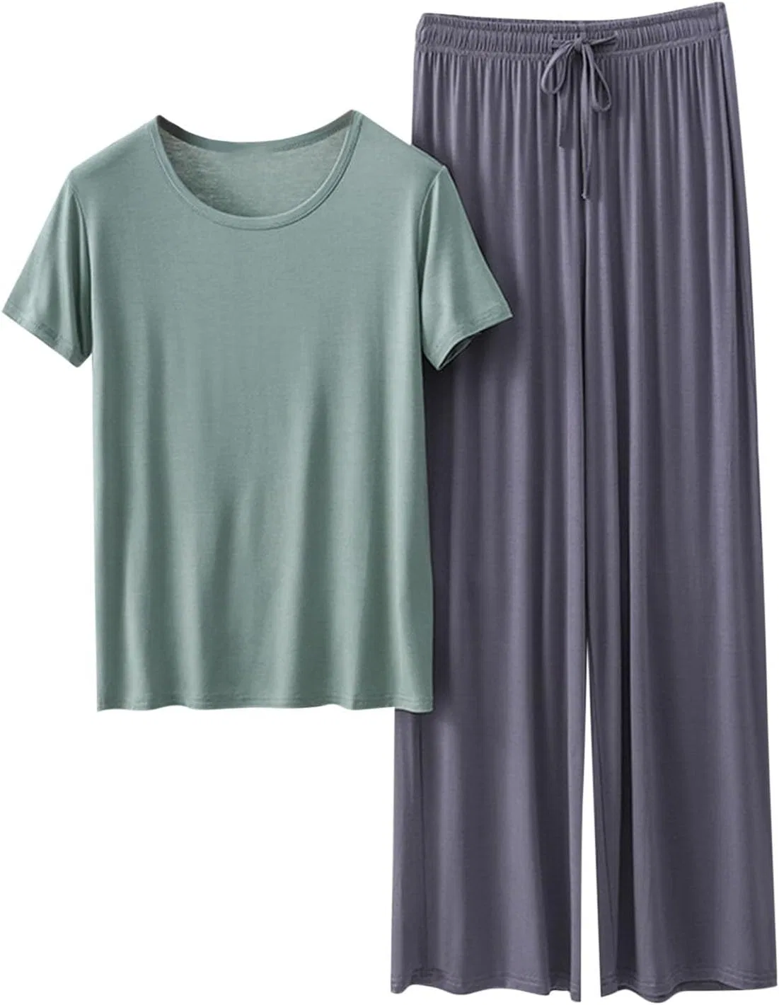 Пижамный комплект, модальный, Army Green