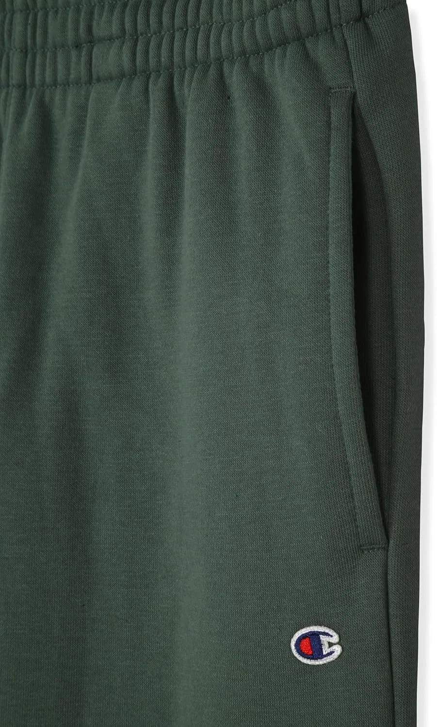 Детские спортивные штаны Champion из флиса, Signature Tonal Forest Green — фото 2
