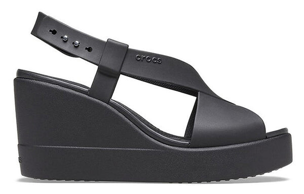 Сандалии brooklyn cozy non-slip sports black sandals Crocs, черный — фото 2