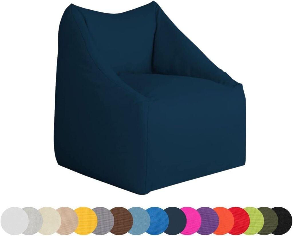 

Chilly Pilley Mini Bean Bag Водонепроницаемая подушка для сиденья Напольная подушка Кресло Садовая подушка со спинкой сиденья (темно-синий)
