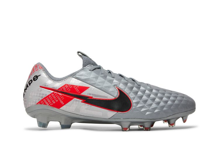 

Кроссовки Tiempo Legend 8 Elite FG 'Metallic Grey Crimson', серебряный