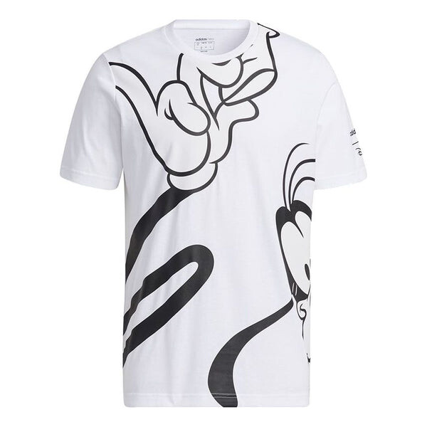 

Футболка adidas neo x Disney U Mf Tee 1 Goofy Print Short Sleeves T Shirt Men's White, белый