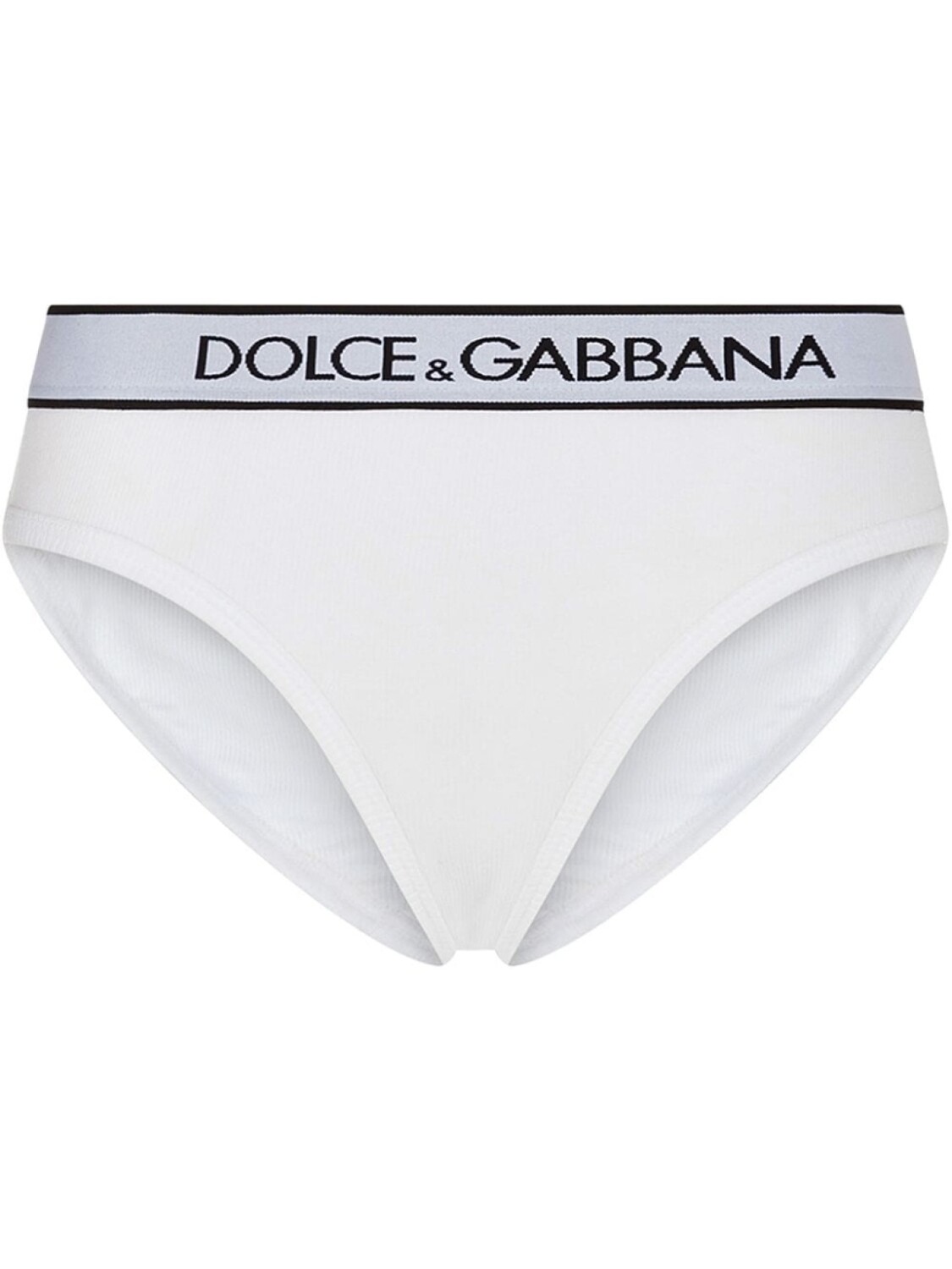 

Трусы-брифы с логотипом на поясе Dolce & Gabbana, белый