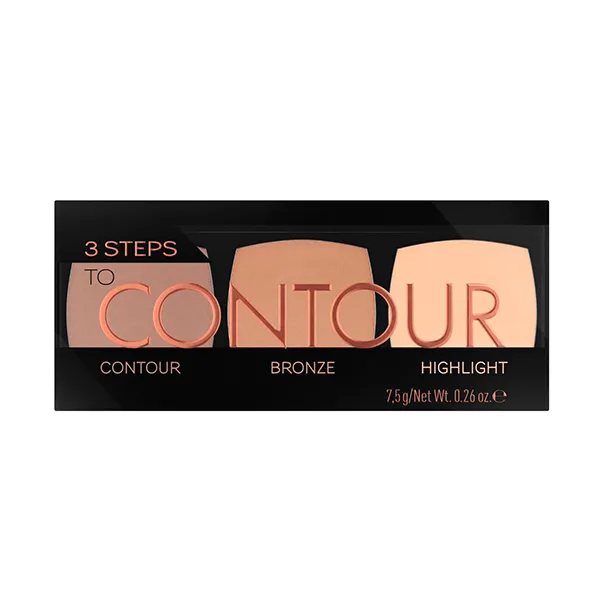 

Контурная палитра 3 Steps To Contour Palette Catrice, 1 UD