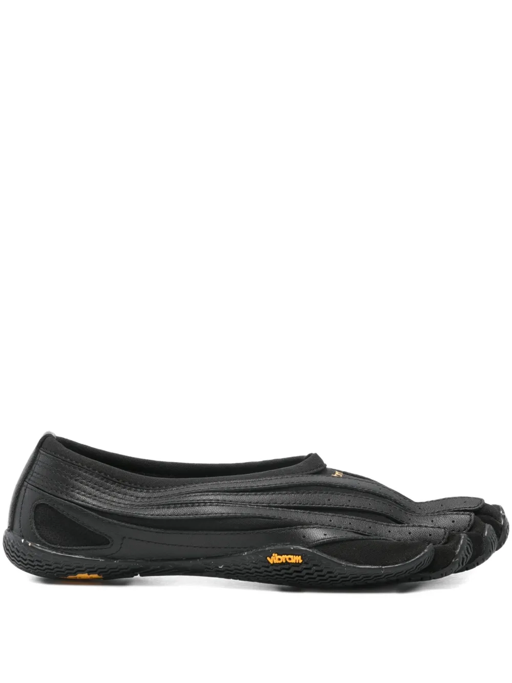Слипоны с пятью пальцами Vibram, черный