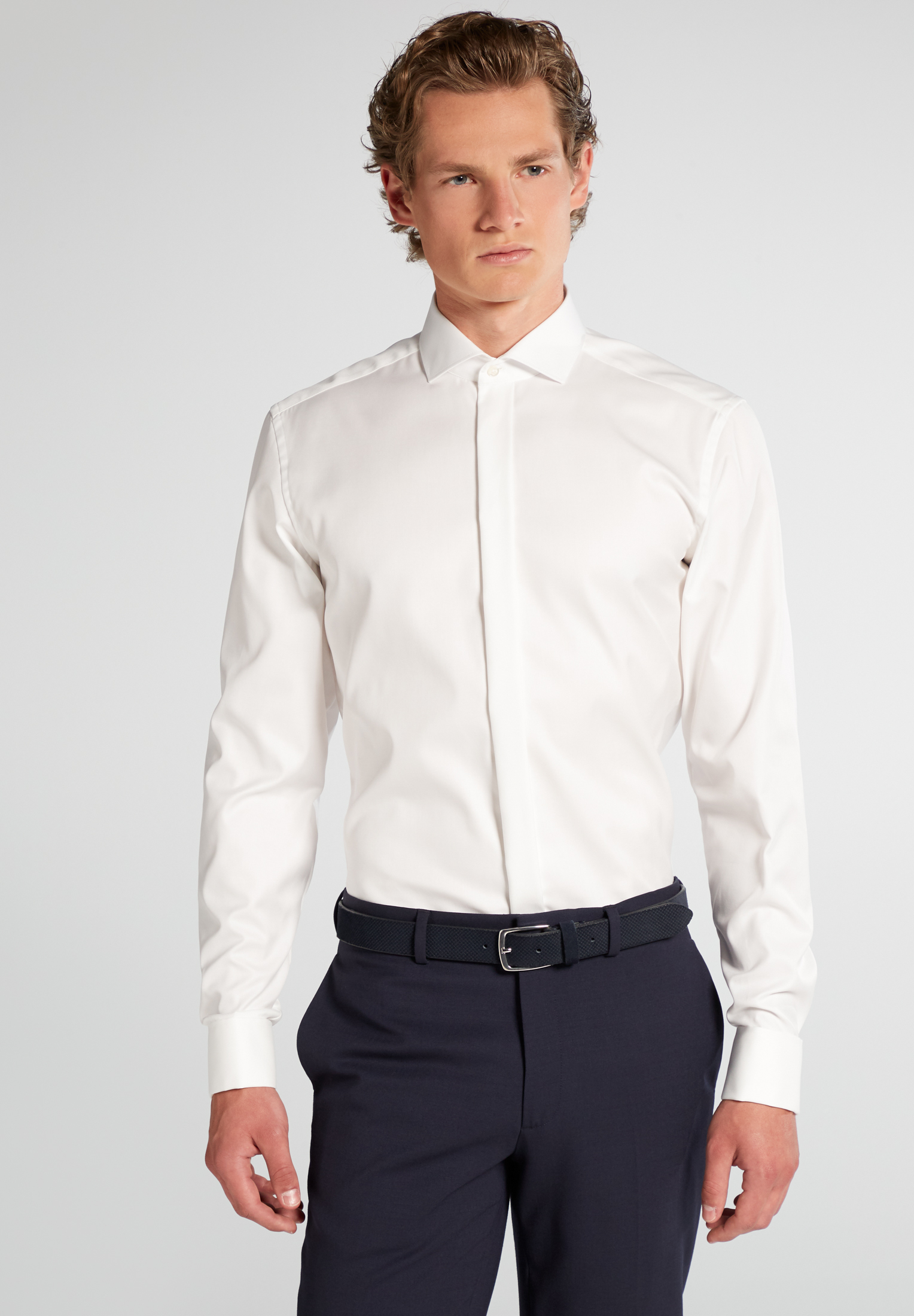 

Рубашка Eterna SLIM FIT, бежевый