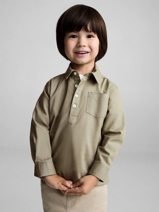 

Детская хлопковая рубашка Dani Mango, Green