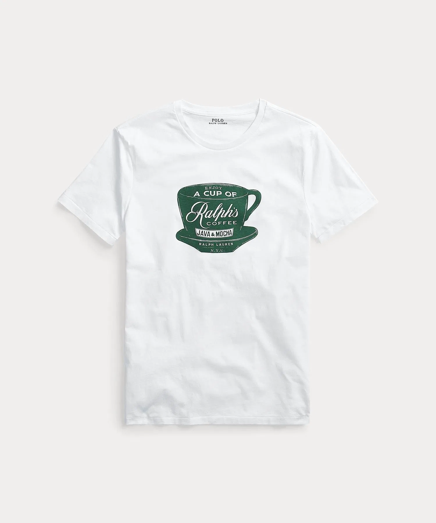 Мужская футболка POLO RALPH LAUREN с принтом Ralph's Coffee — фото 2