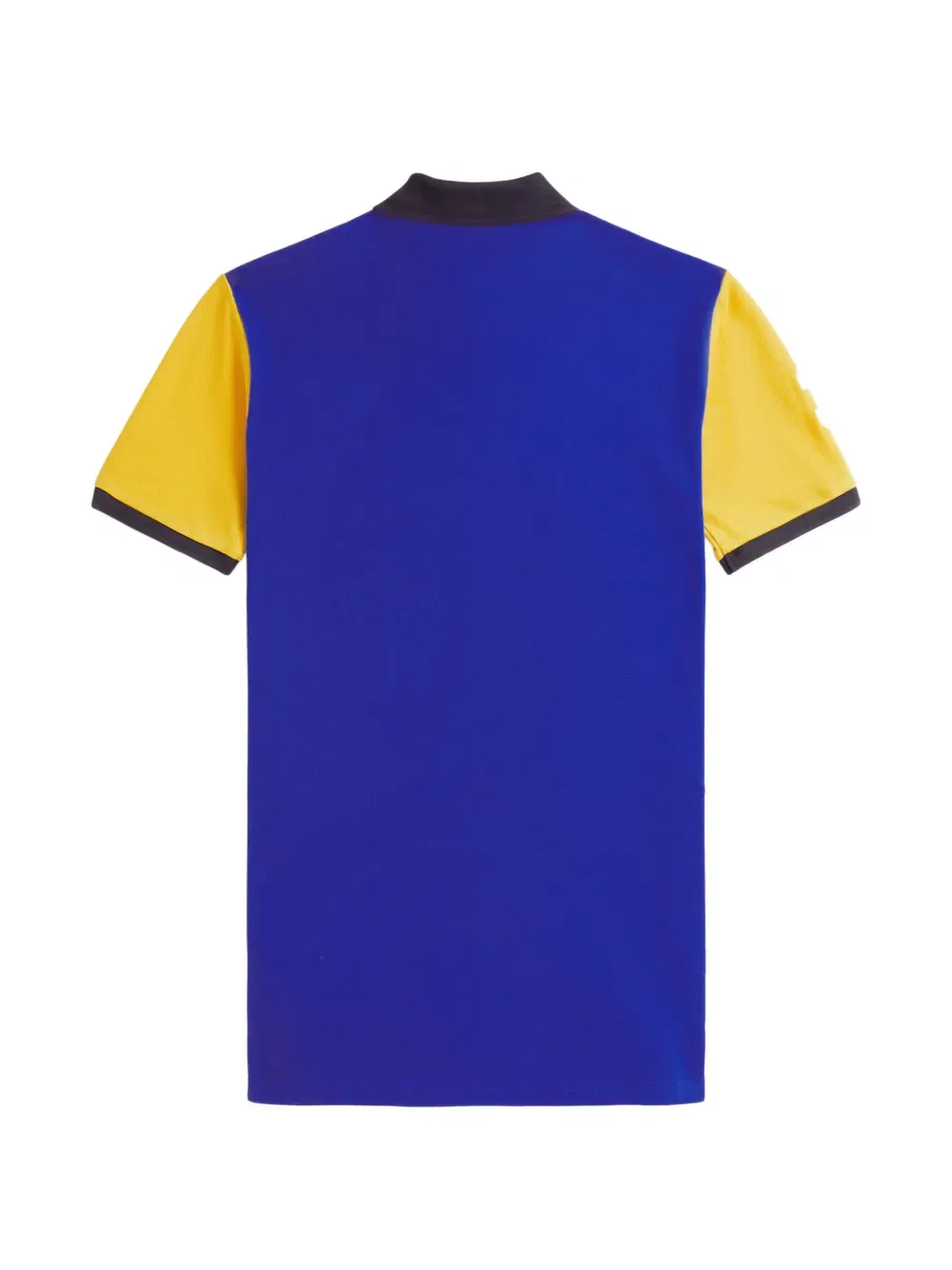 Платье-Поло с вышитым логотипом и цветовыми блоками Polo Ralph Lauren Kids, синий — фото 2