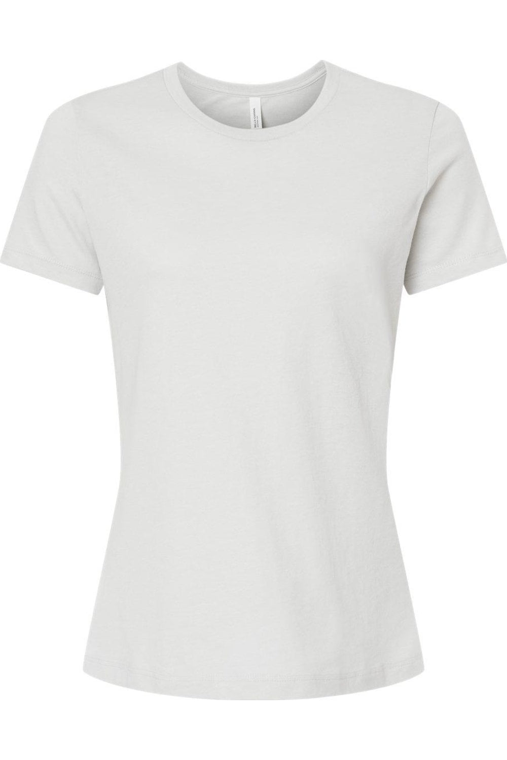 

Женская свободная футболка BELLA + CANVAS Heather CVC, цвет heather silver
