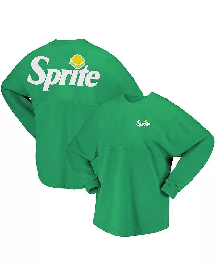 

Мужская и женская зеленая футболка с длинным рукавом Sprite Spirit Jersey