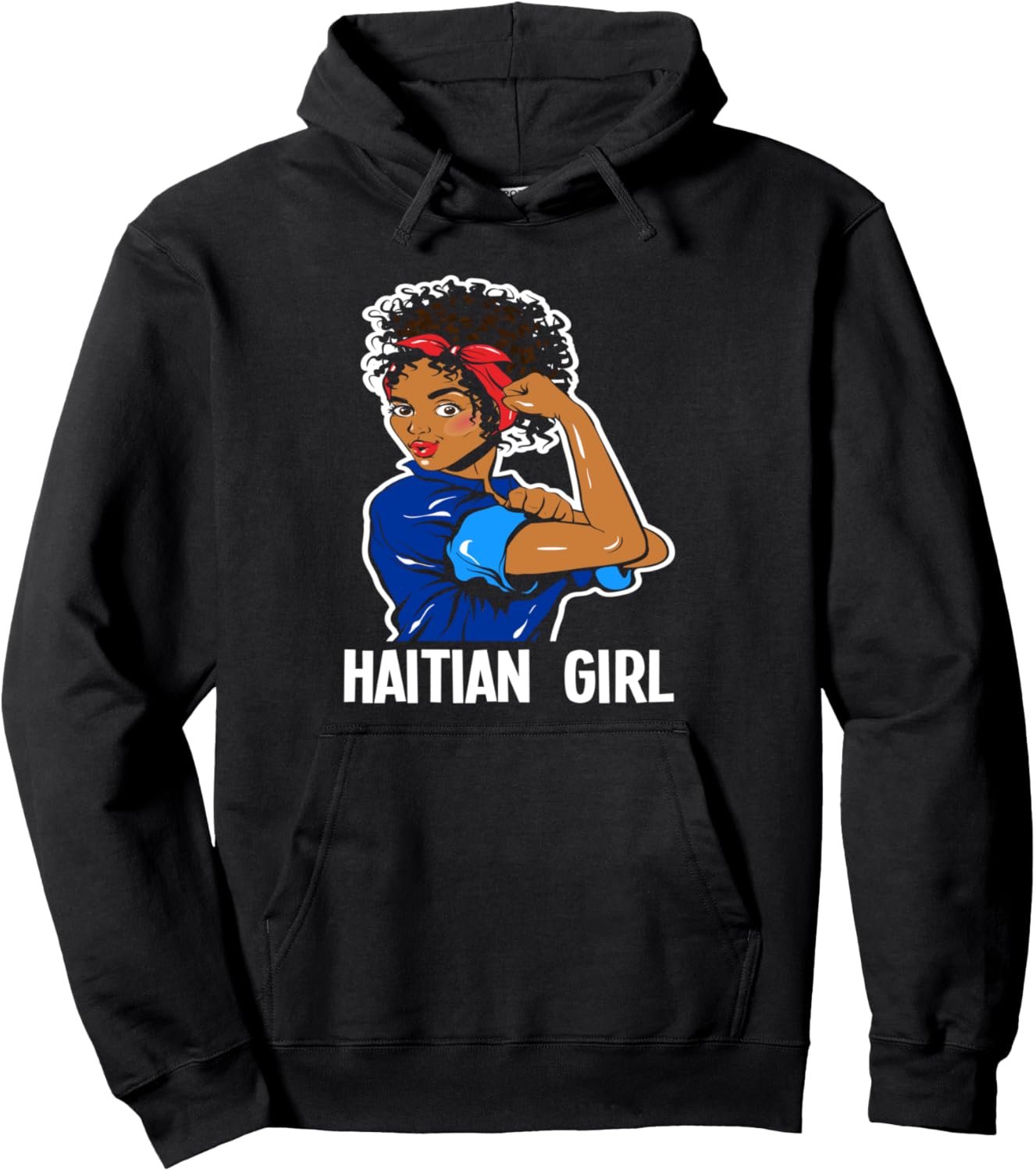

Худи с надписью «Девушка из Гаити, Гаити» Haiti Haitian Pride Heritage Gifts, черный