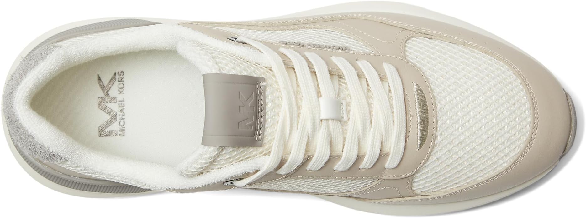 Кроссовки Michael Kors Men's Trevor Trainer, Light Sand Multi — фото 2