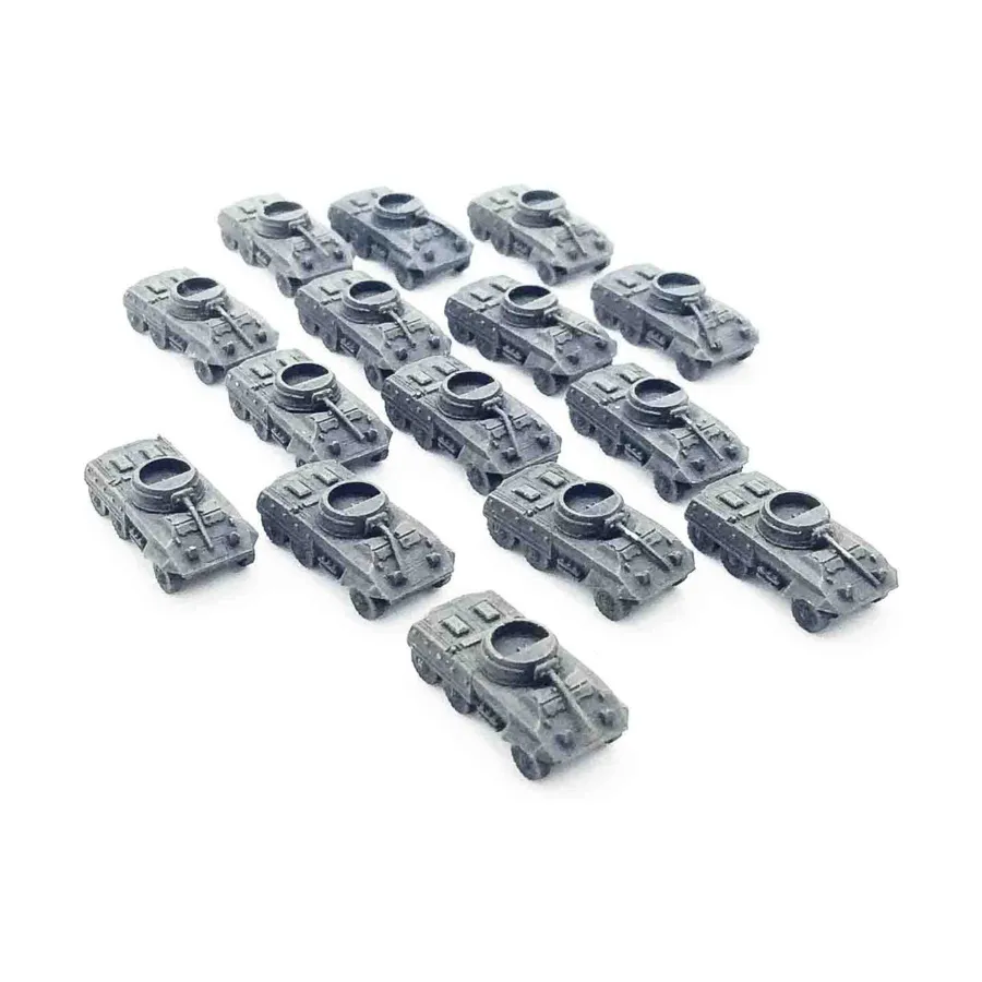 

Коллекция M8 Greyhound № 7, WWII Micro Armour - United States - Loose Miniatures (1:285)