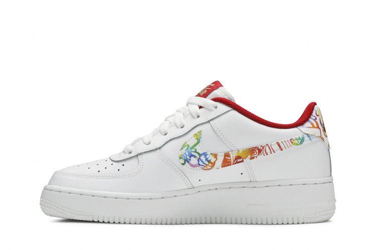 Кроссовки Nike Air Force 1 GS 'Chinese New Year', белый — фото 4