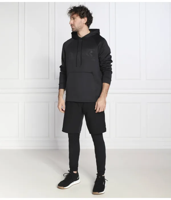 Спортивные штаны t_run 2-в-1 Regular fit Boss Green, черный — фото 2