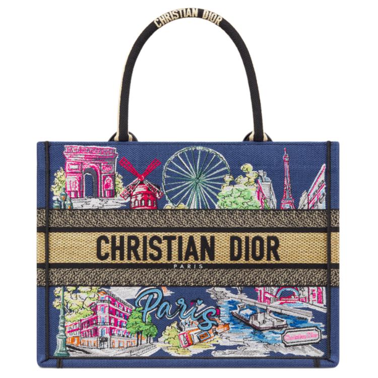 

DIOR Сумка-шоппер из хлопковой ткани