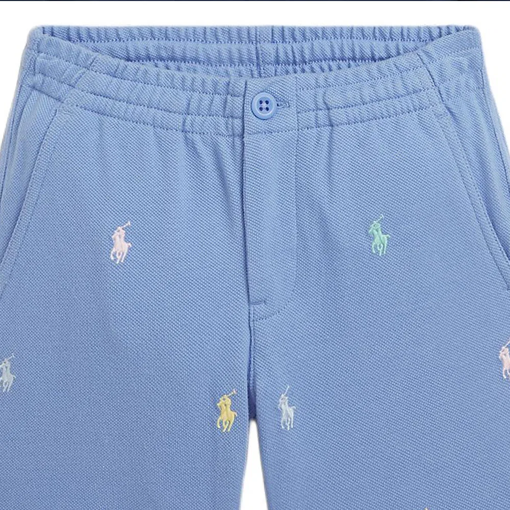 Шорты детские Polo Ralph Lauren Light Blue — фото 4