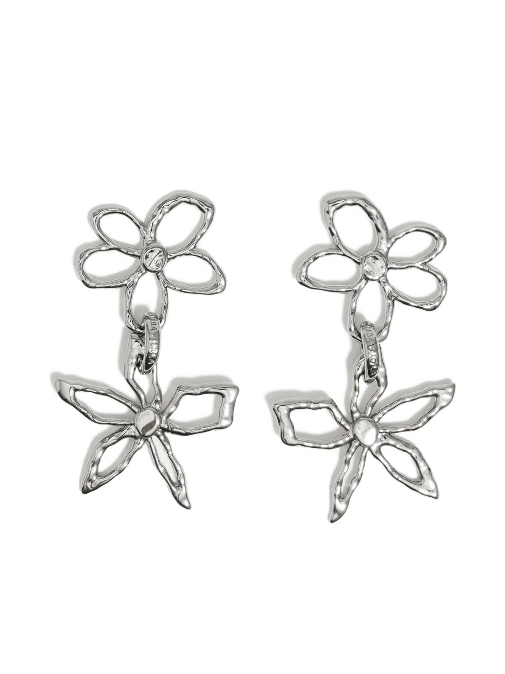 

Фактурные серьги Bimba Y Lola, серебристый