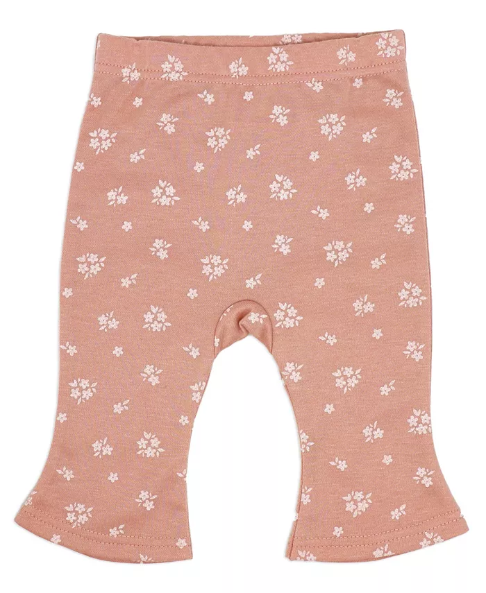 Детский комплект для девочки Misty Rose Bell: боди, штанишки и куртка, 3 предмета Baby Mode, розовый — фото 3