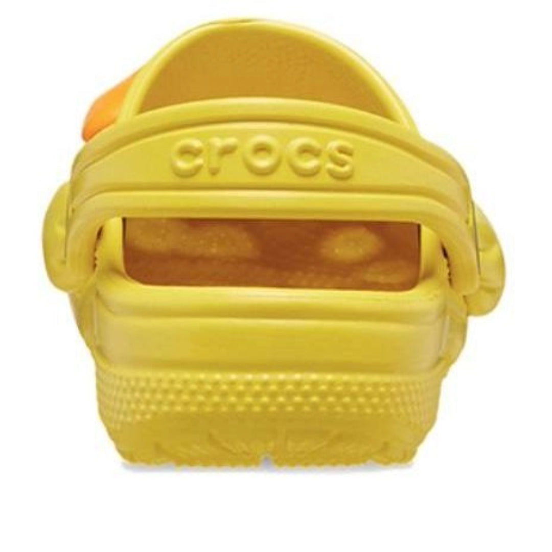 Тапочки (GS) Crocs Classic Duck Clags 'Yellow Orange' 210193-75Y, желтый — фото 2