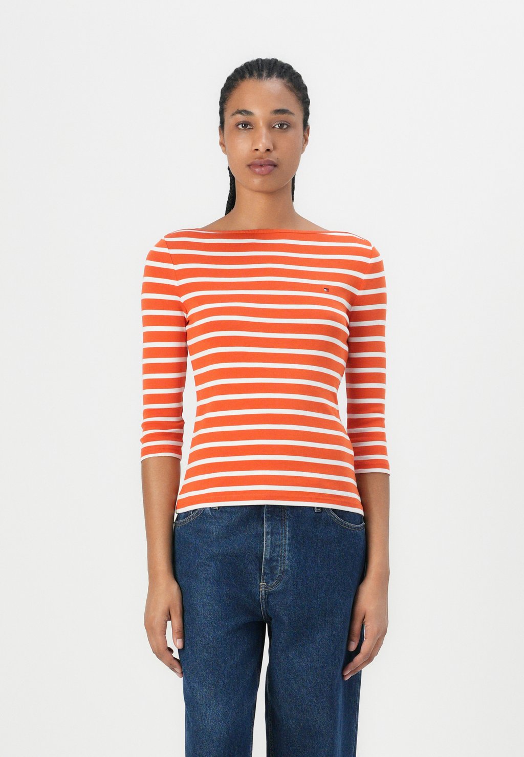 

Футболка с длинным рукавом NEW CODY SLIM BOAT Tommy Hilfiger, красный