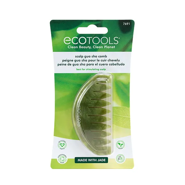 

Расческа Гуаша для кожи головы Scalp Gua Sha Comb Ecotools, 1 UD