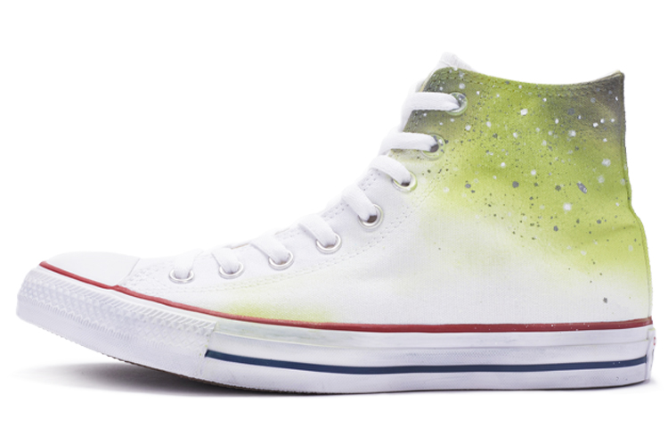 

All Star Canvas Shoes Unisex High-top Белый/Серый/Зеленый Converse