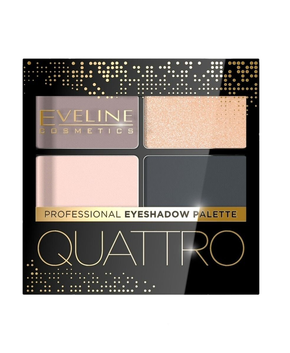 

Eveline Quattro палитра теней, 3.2 g