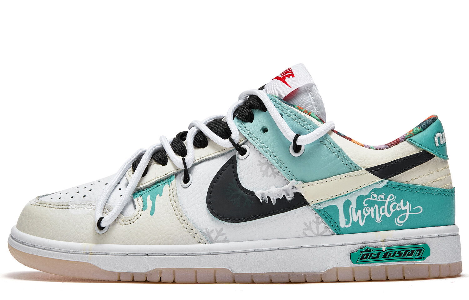 

Кроссовки Nike Dunk Skateboard Shoes Women's Low-Top Blue, Синий, Кроссовки Nike Dunk Skateboard Shoes Women's Low-Top Blue