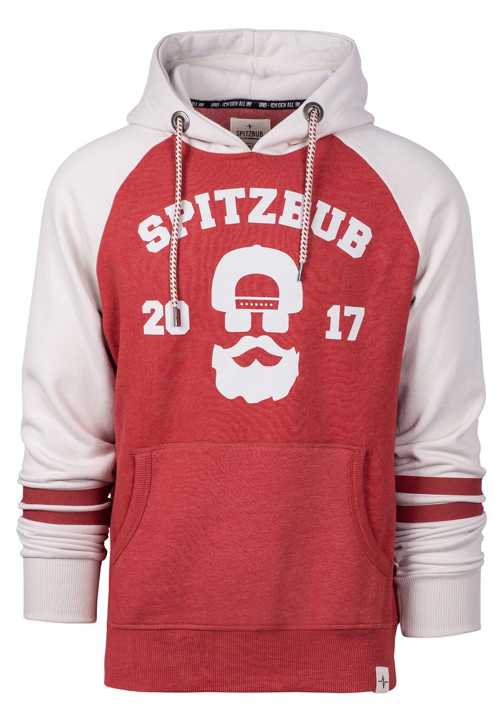 

Толстовка WILHELM-OTTO - Hoodie Spitzbub, красный