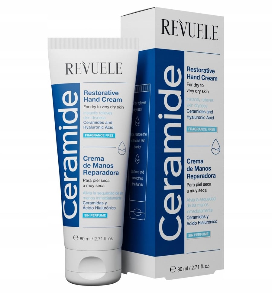 

ВОССТАНАВЛИВАЮЩИЙ КРЕМ ДЛЯ РУК REVUELE CERAMIDE (80 мл)
