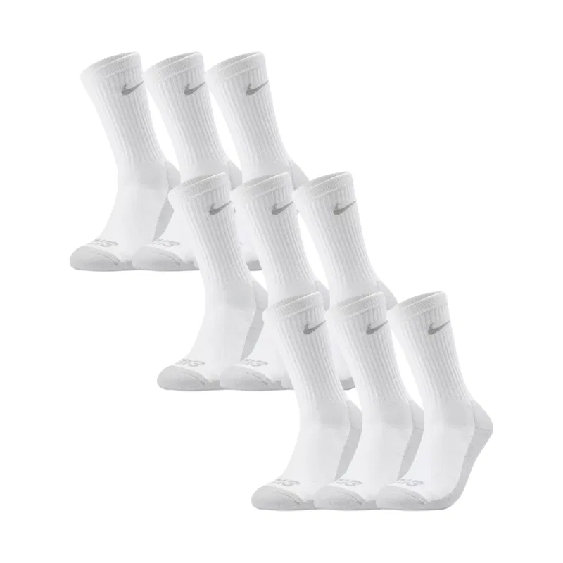Носки детские Nike Moderate Other ярко-белые 9 пар