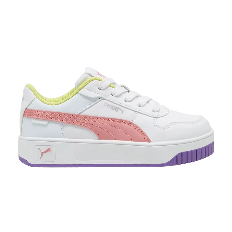 

Кроссовки Puma Carina Street Little Kid, белый, Серый, Кроссовки Puma Carina Street Little Kid, белый