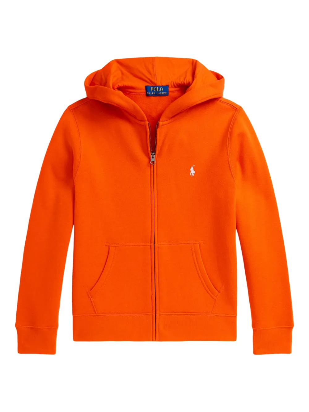 

Худи на молнии Polo Ralph Lauren Kids, оранжевый