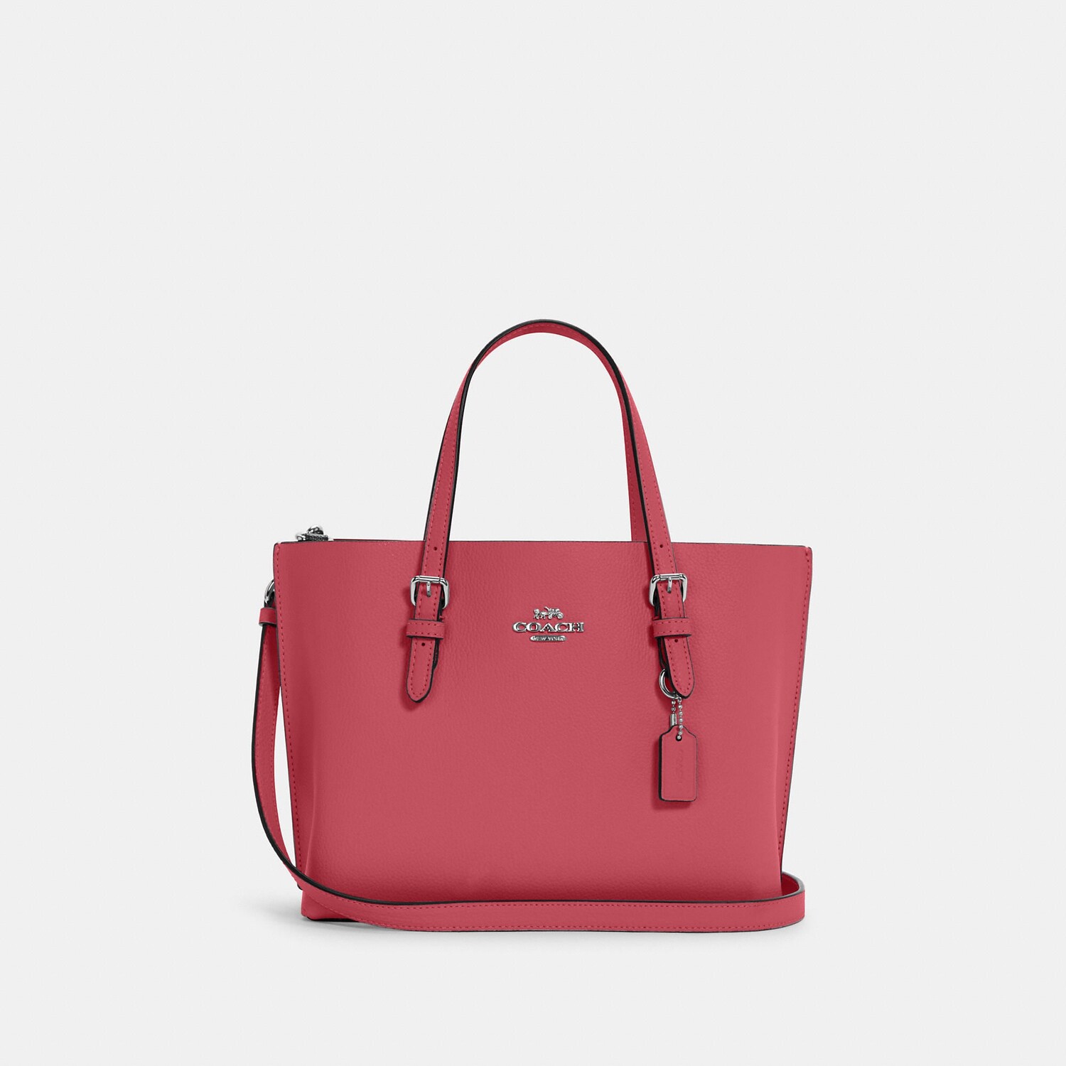 

Сумка-тоут Coach Outlet Mollie 25, цвет Gold/Strawberry Haze