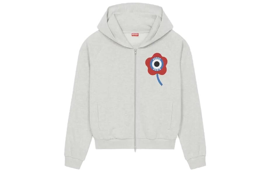 

Куртка женская Kenzo Logo-print, светло-серый