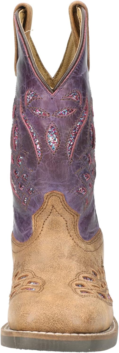 Девчачьи кожаные ковбойские сапоги Smoky Mountain Western, коричневые, модель 3160Y Smoky Mountain Boots — фото 4