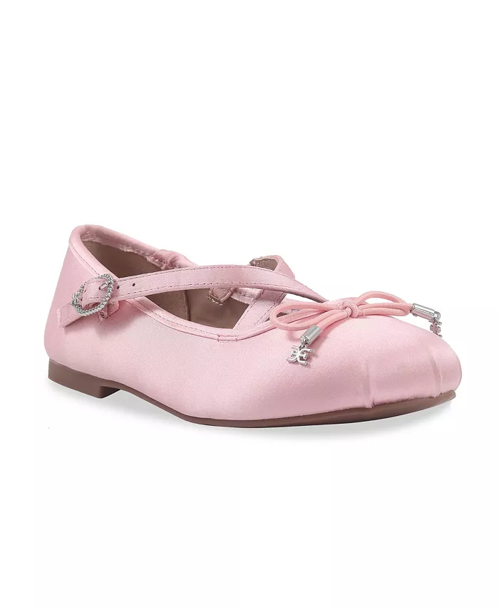 

Балетки Felicia с перекрещивающимися ремешками для девочек и подростков Sam Edelman, розовый