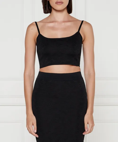 

Топ сорбиты Slim fit Pinko, черный