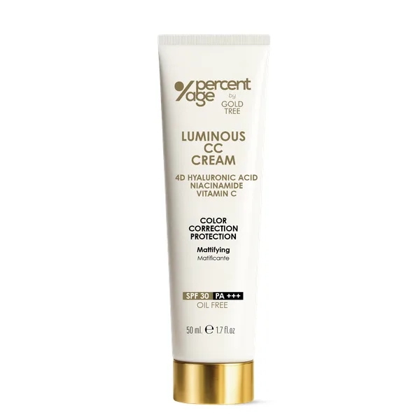Тональная основа PERCENTAGE BY GOLD TREE Luminous CC Cream SPF 30 50 мл